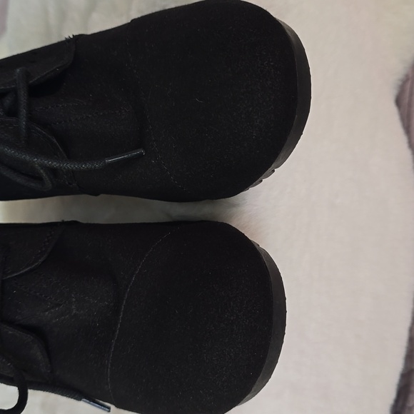 BOBS from Skechers Black -  Memory Foam Wedge Bootie - Picture 4 of 10